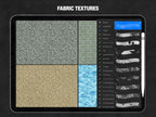 The Texture Pack — 400 Fabric Textures for Procreate